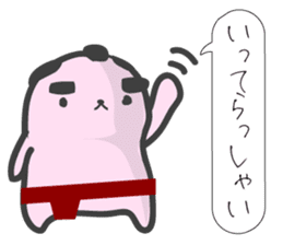 I have a lot of money. (sumo) sticker #6243624