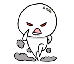 Round people"TAROU" sticker #6243803