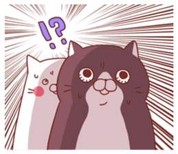 Twin cats  nyansuke&kojiro sticker #6243986