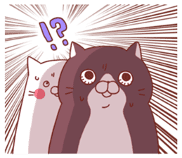 Twin cats  nyansuke&kojiro sticker #6243986