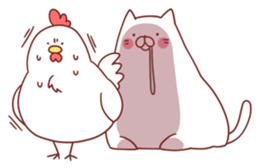 Twin cats  nyansuke&kojiro sticker #6243990