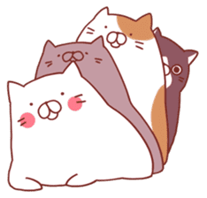 Twin cats  nyansuke&kojiro sticker #6243995