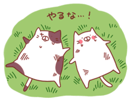 Twin cats  nyansuke&kojiro sticker #6243999