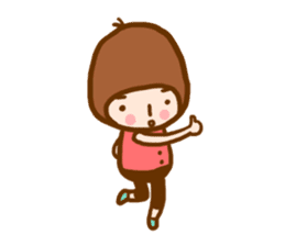 Girl 150 cm. sticker #6244209