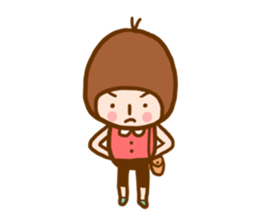 Girl 150 cm. sticker #6244210
