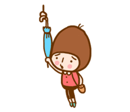 Girl 150 cm. sticker #6244213