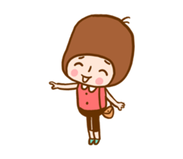 Girl 150 cm. sticker #6244215