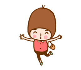 Girl 150 cm. sticker #6244217