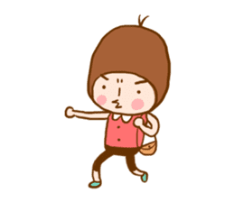 Girl 150 cm. sticker #6244220