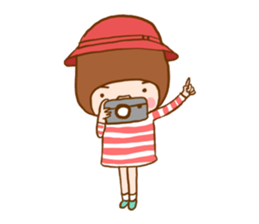 Girl 150 cm. sticker #6244228