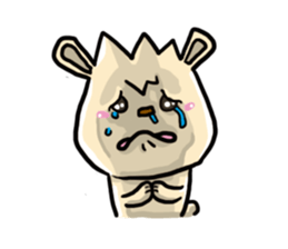 Mr. Pig and his darling bear sticker #6244649