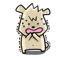 Mr. Pig and his darling bear sticker #6244650