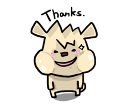 Mr. Pig and his darling bear sticker #6244651