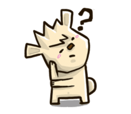 Mr. Pig and his darling bear sticker #6244652