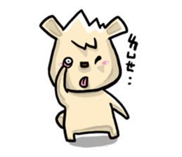 Mr. Pig and his darling bear sticker #6244654