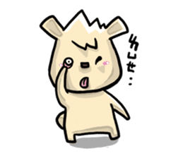 Mr. Pig and his darling bear sticker #6244654