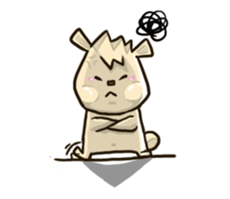 Mr. Pig and his darling bear sticker #6244663