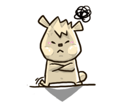 Mr. Pig and his darling bear sticker #6244663