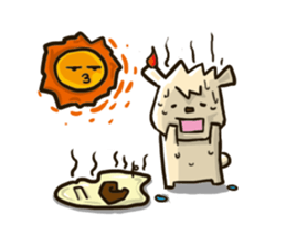 Mr. Pig and his darling bear sticker #6244687