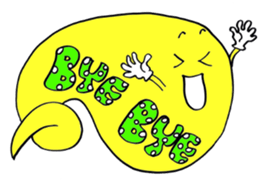 Colorful speech balloon sticker #6244734