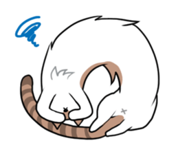 Everyday second round of cat sticker #6244946