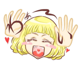 Girl with an eye in a sea sticker #6245291