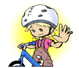 Kids Bike and My son sticker #6245304