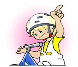 Kids Bike and My son sticker #6245327