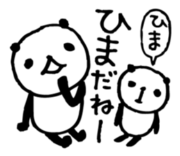 an PANDA 1 sticker #6245586