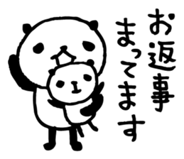 an PANDA 1 sticker #6245606