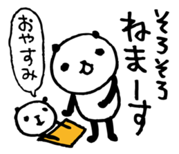 an PANDA 1 sticker #6245622