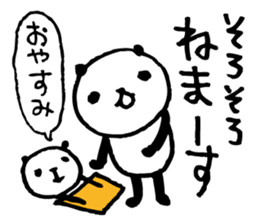 an PANDA 1 sticker #6245622