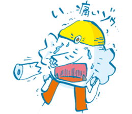 Surreal elephant illustrations Sticker sticker #6246820