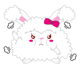Cutie Angora rabbit sticker #6247011