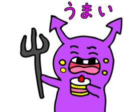 teeth and germs Man sticker #6247496