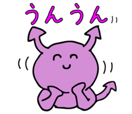 teeth and germs Man sticker #6247498