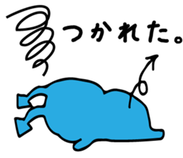 teeth and germs Man sticker #6247500