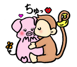 BUBU and KIKI sticker #6247658