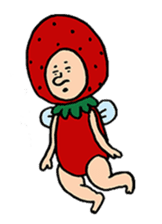 Mr.fairy of strawberry sticker #6247765