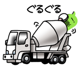 Commercial vehicle stickers(Japanese) sticker #6247787