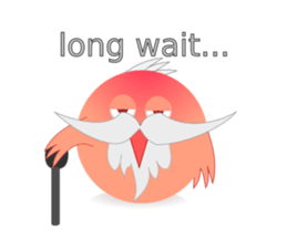 pink little chick ' googgai ' sticker #6248177