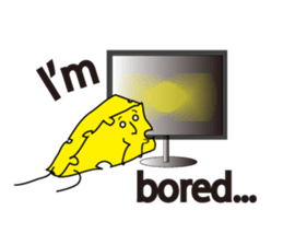 no cheese no life sticker #6248507