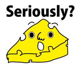 no cheese no life sticker #6248514