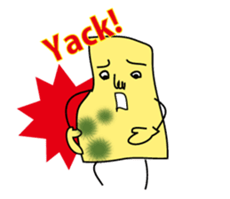 no cheese no life sticker #6248515