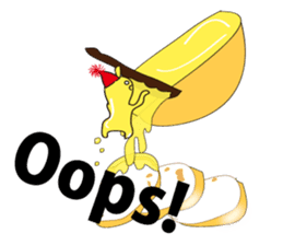 no cheese no life sticker #6248530