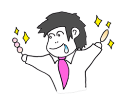 Office Man lalla By THANPH sticker #6248553