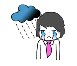 Office Man lalla By THANPH sticker #6248556