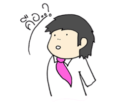 Office Man lalla By THANPH sticker #6248557