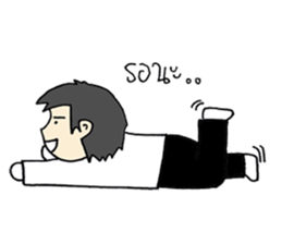 Office Man lalla By THANPH sticker #6248561