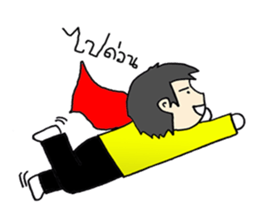 Office Man lalla By THANPH sticker #6248573